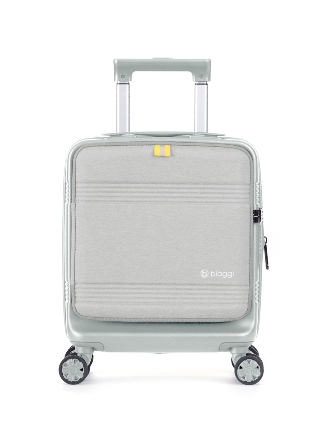 Nwt Biaggi Runaway Hybrid Expandable Underseater Luggage Cloud Grey